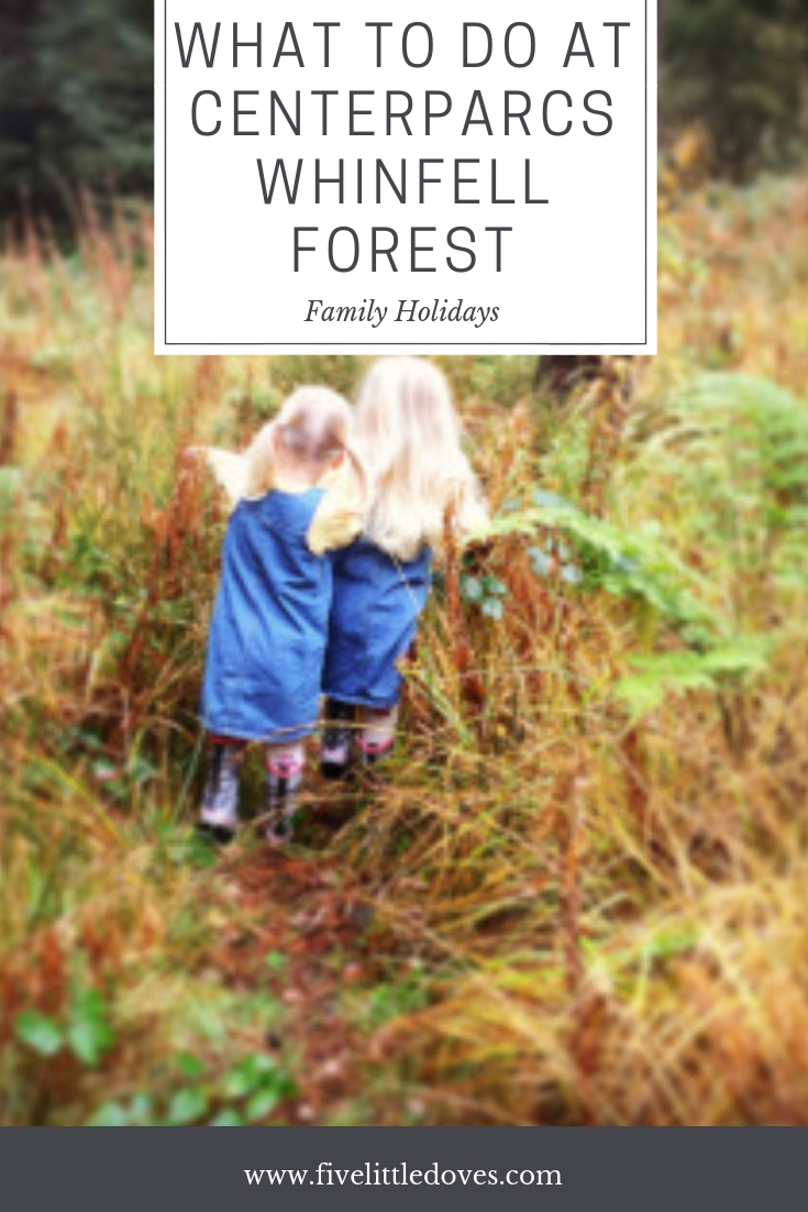 What To Do At Centerparcs Whinfell Forest | Plan the ultimate family holiday to Centerparcs. The post has all the experiences we shared when staying at Centerparcs with 4 children. There are lots of activities to suit tweens and toddlers - so check out what we got up to www.fivelittledoves.com