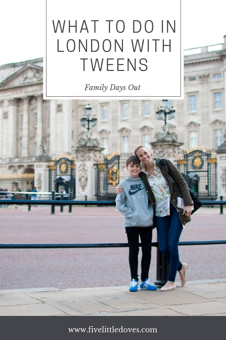 What To Do In London With Tweens | Planning the perfect day out in a big city with tweens can be tough. They are too young for something, and others seem too childish. Strike a balance but taking them to see some of these sights that will capture their attention and give them the best day out you could imagine. A perfect excuse for a mother and son date, or a trip for the whole family www.fivelittledoves.com