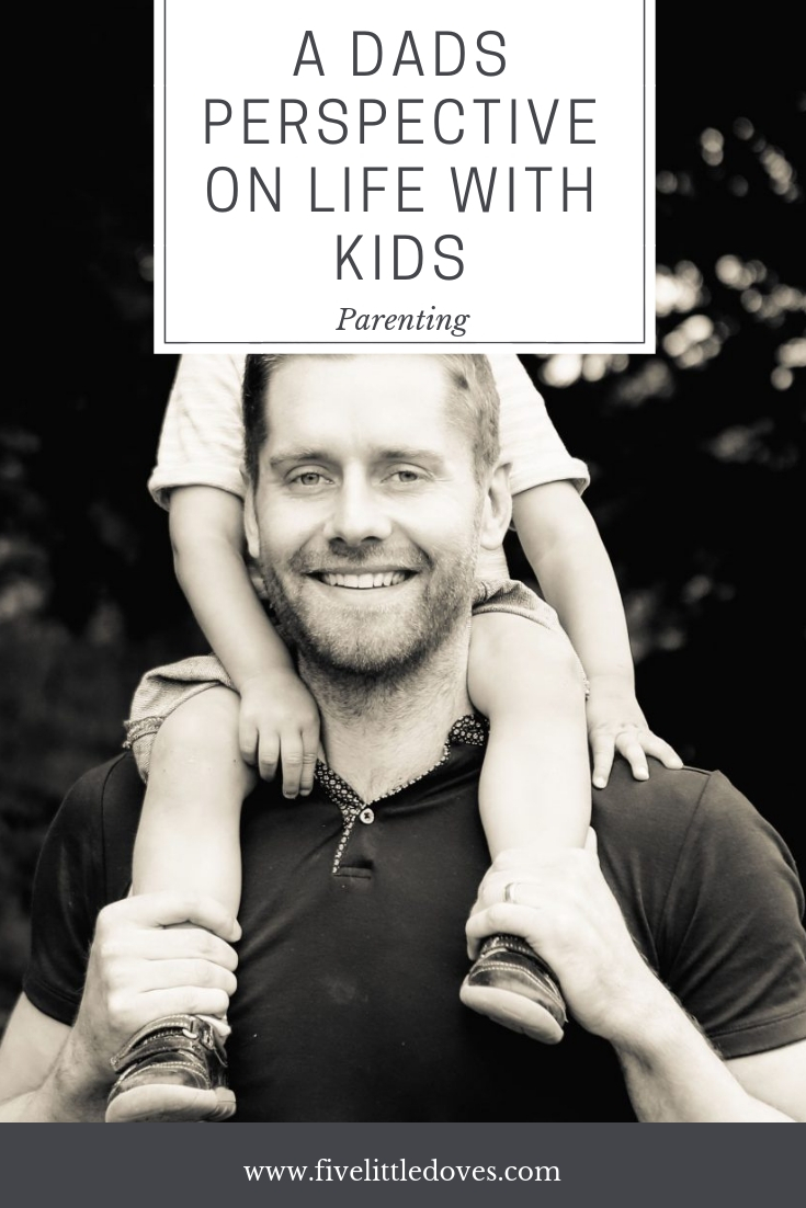 A Dads Perspective On Life With Kids | Would a dad breastfeed if it was magically possible? How many kids would they like to have? What is a dads must have parenting item? www.fivelittledoves.com