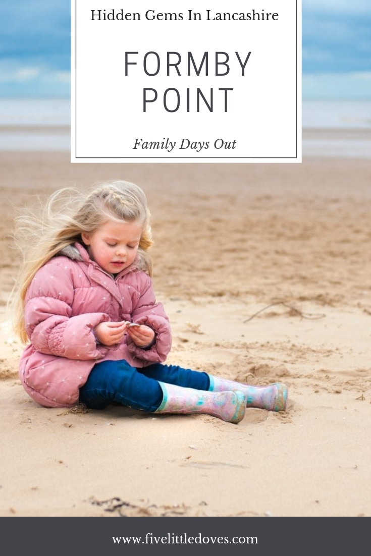 Hidden Gems In Lancashire - Formby Point | If you are looked for a more secluded spot to spend time as a family in Lancashire then you should visit Formby Point. The sea air will brush away the cobwebs, kids can run free on the sand or play hide and seek in the trees. Have fun outdoors by making you own nature treasure hunt and have a picnic this summer www.fivelittledoves.com