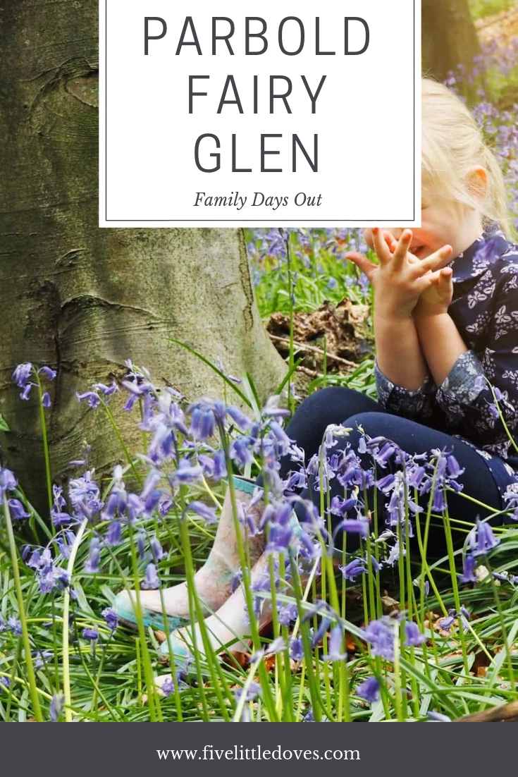 Parbold Fairy Glen | If you are looking for a magical day out then you need to visit the Fairy Glen in Lancashire. An enchanting walk through the woods will leave children believing in fairies as they take in the picturesque setting. It is the perfect spot for taking some family pictures amongst the bluebells. A beautiful place to visit in the north of England www.fivelittledoves.com