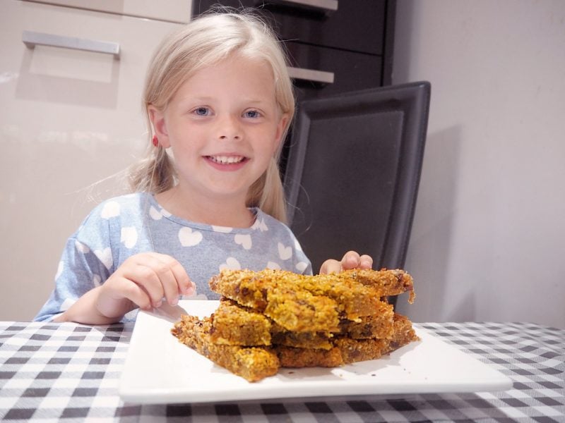Little cooks co – carrot cake bars