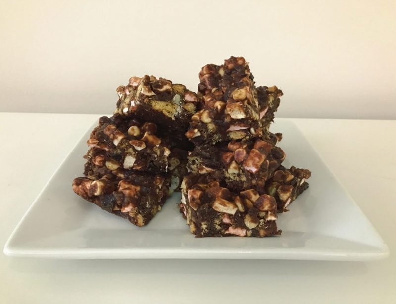 Baking with the children – Rocky Road