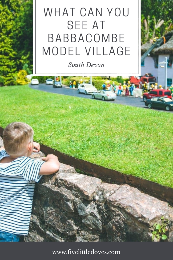 What Can You See At Babbacombe Model Village | A family day out in South Devon isn't complete without a trip to the model village. With immaculate gardens, perfect villages and special effects there is something for the whole family to enjoy. Check out this post to find out what you can see at Babbacombe Model Village www.fivelittledoves.com