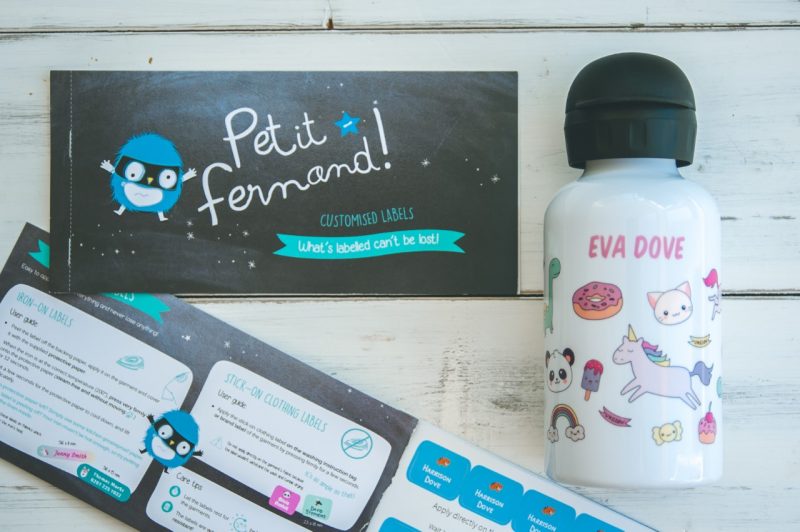 Review & Giveaway: Petit Fernand Labels & Personalised Products
