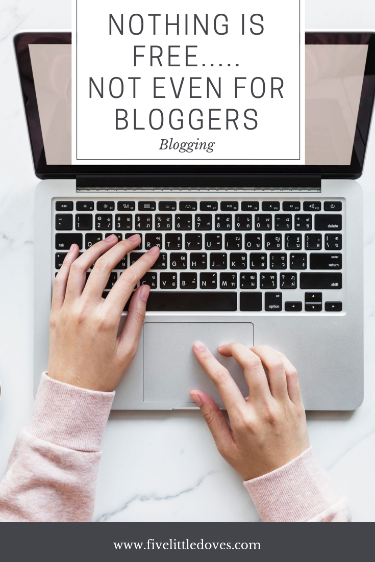 Nothing is free - not even for bloggers | I received a comment about free holidays, and it is just not the case. Readers don't see the work behind the scenes - the price to pay for travel and accommodation as a blogger www.fivelittledoves.com