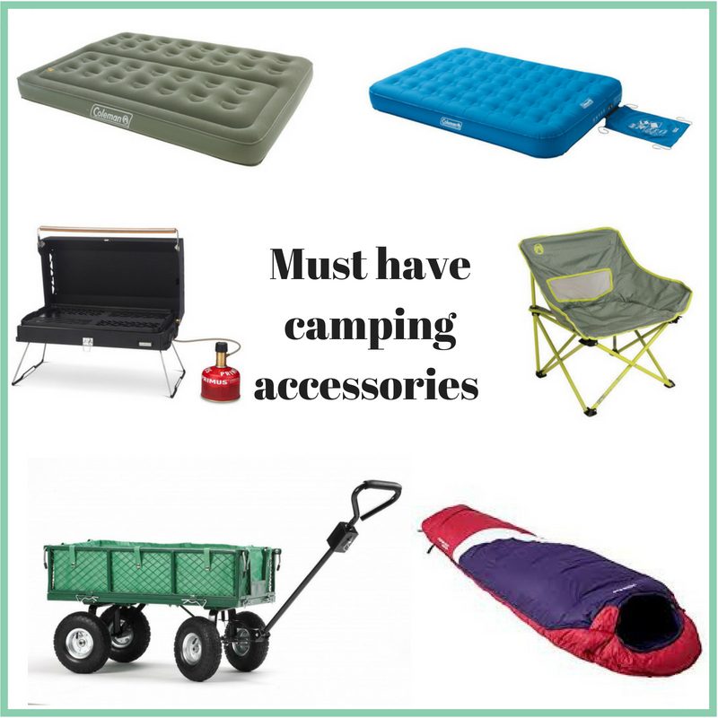 Must have camping accessories