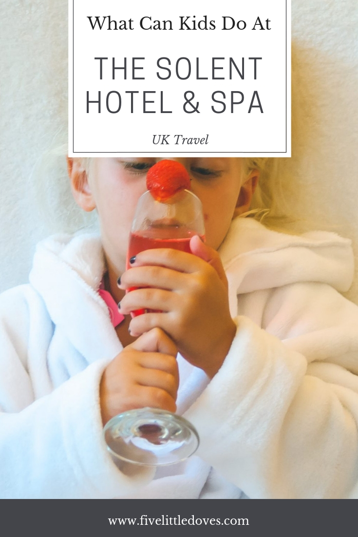 What can kids do at Solent Hotel & Spa? | A spa hotel for kids is not something thats easy to find, but Solent in Fareham Southampton has things for grown ups and children both to enjoy. A great spot for a UK Holiday or weekend break www.fivelittledoves.com