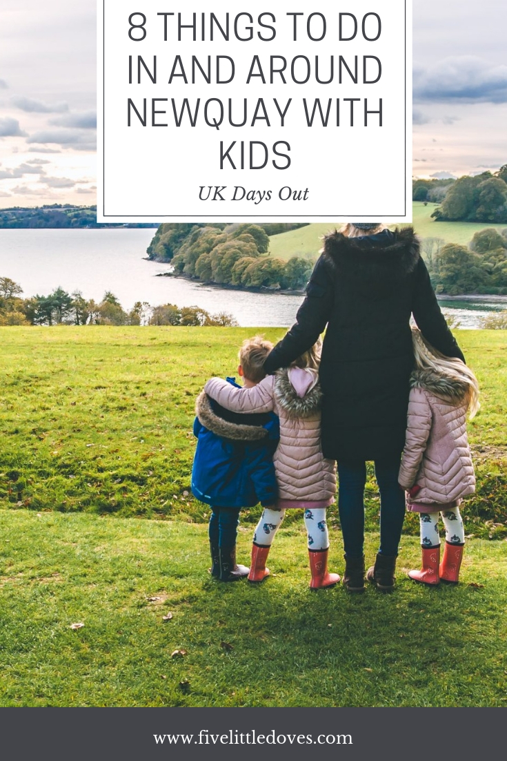 8 Things To Do In Newquay With Kids | There are loads of fun things to do in Cornwall with kids. These are our top 8 things to do in Newquay with children that you don't want to miss www.fivelittledoves.com