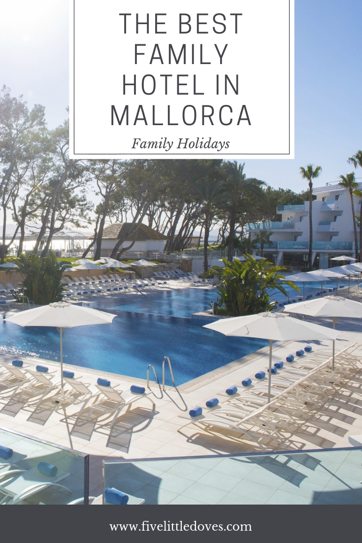 The Best Family Hotel In Mallorca | If you are looking for somewhere to stay in the Baleraric Islands on a summer holiday this year then check this out. The perfect family holiday location where the kids can play and you can relax by the pool. The ultimate family holiday location www.fivelittledoves.com