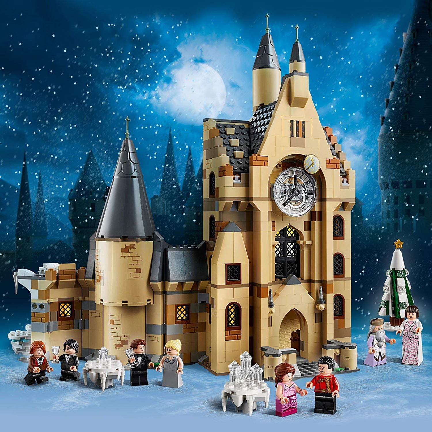 ** WIN ** LEGO Harry Potter Castle Clock Tower RRP £84.99