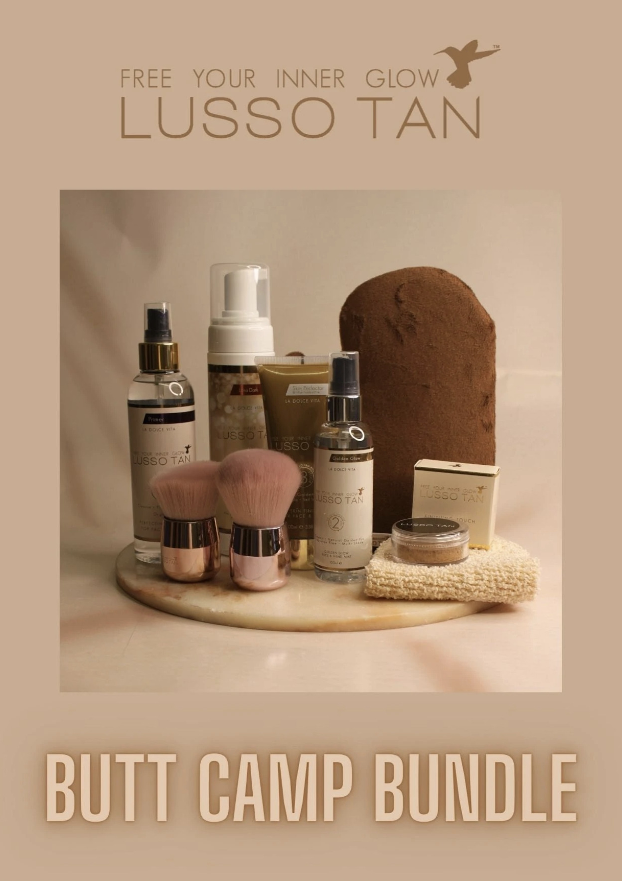 ** WIN ** Lusso Tan bundle worth £164