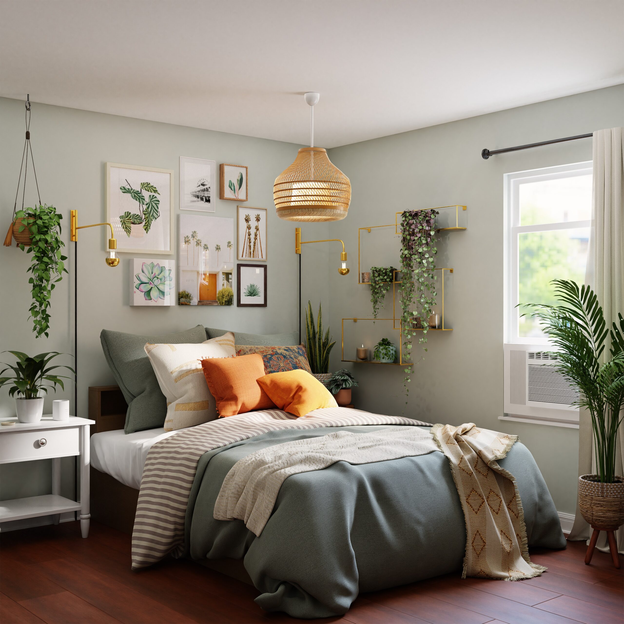 How to create more space in a small bedroom