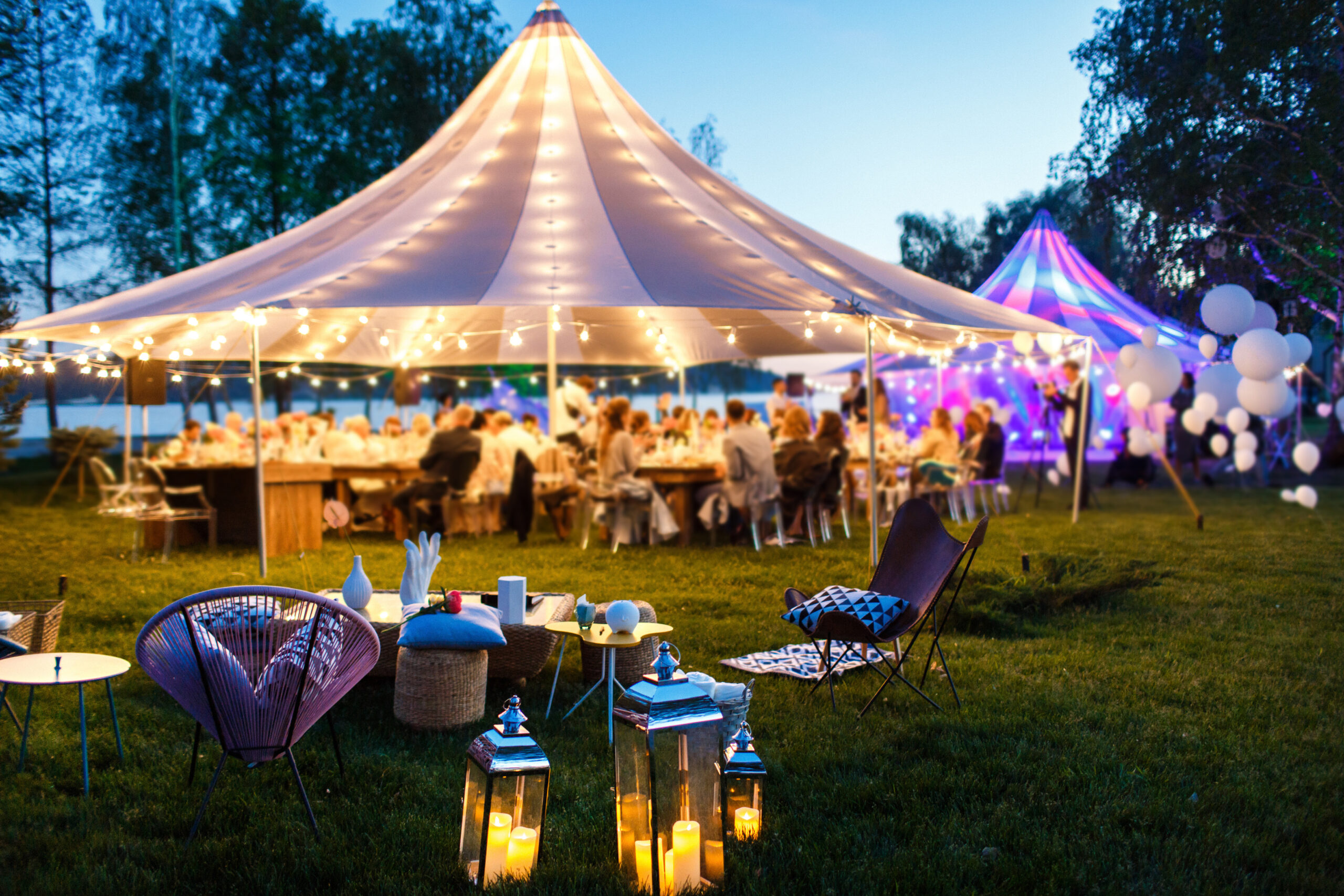Transform Your Garden into an Elegant Venue with a Professional Party Tent