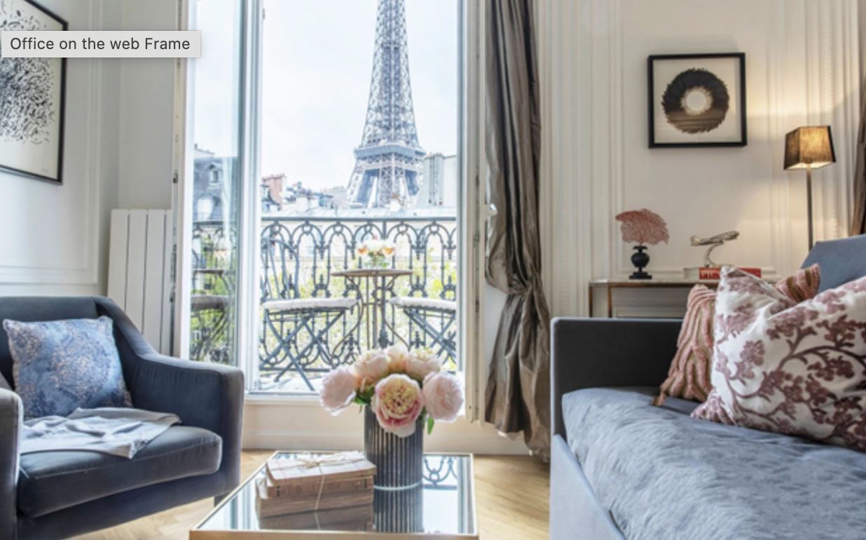 Experience Paris in Style: Eiffel Tower View Apartment for Rent