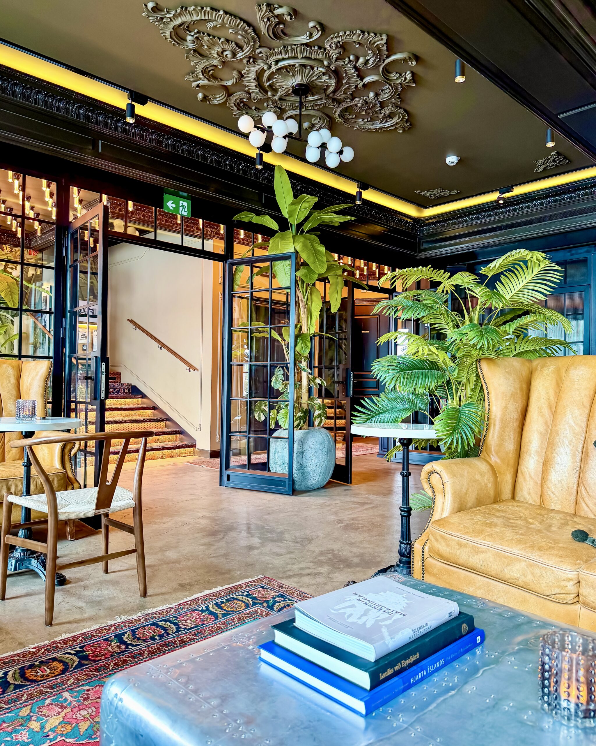 Hotel Akureyri lobby area 