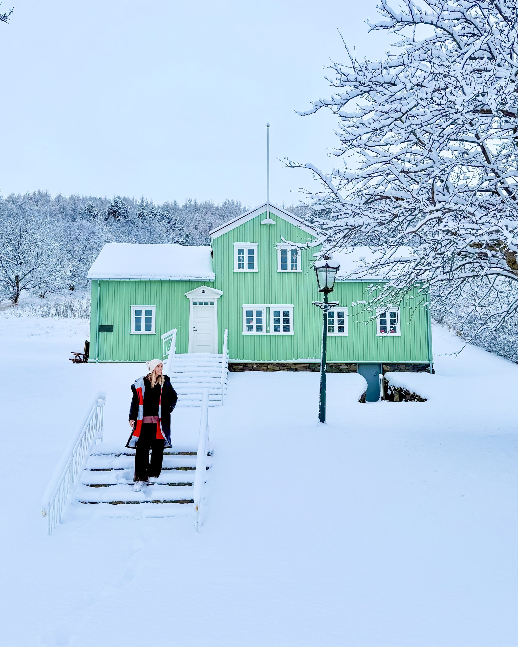 Walking in Akureyri old town