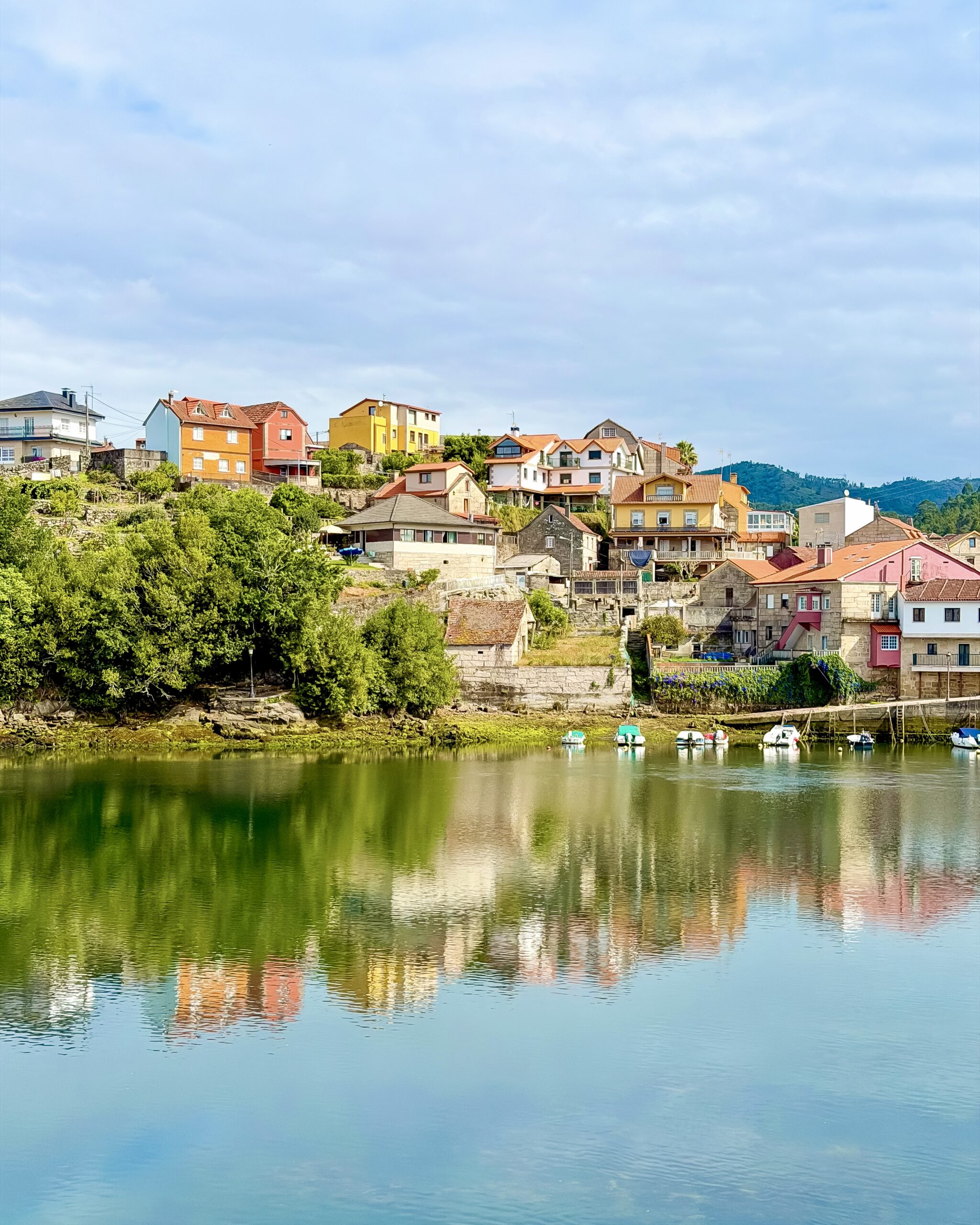 Beautiful view on Camino de Santiago