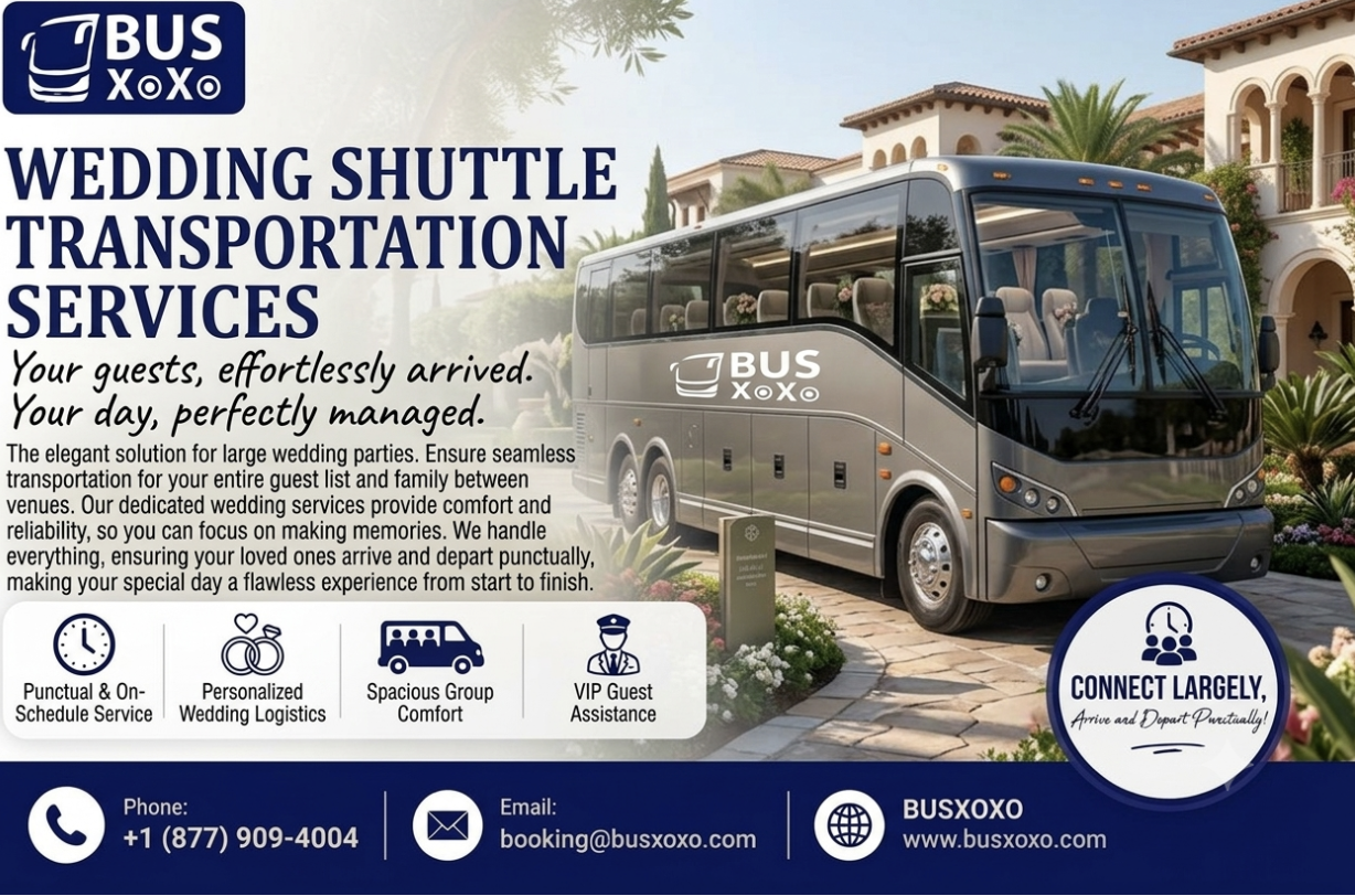 Looking for wedding shuttle transportation in Fort Lauderdale?